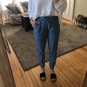 💙GAP soft denim genie pants💙